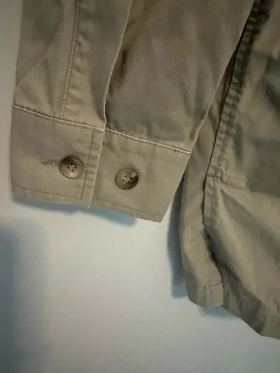 Vintage Banana Republic Safari & Travel Clothing Co. Belted Cotton Safari Jacket - Picture 7 of 9